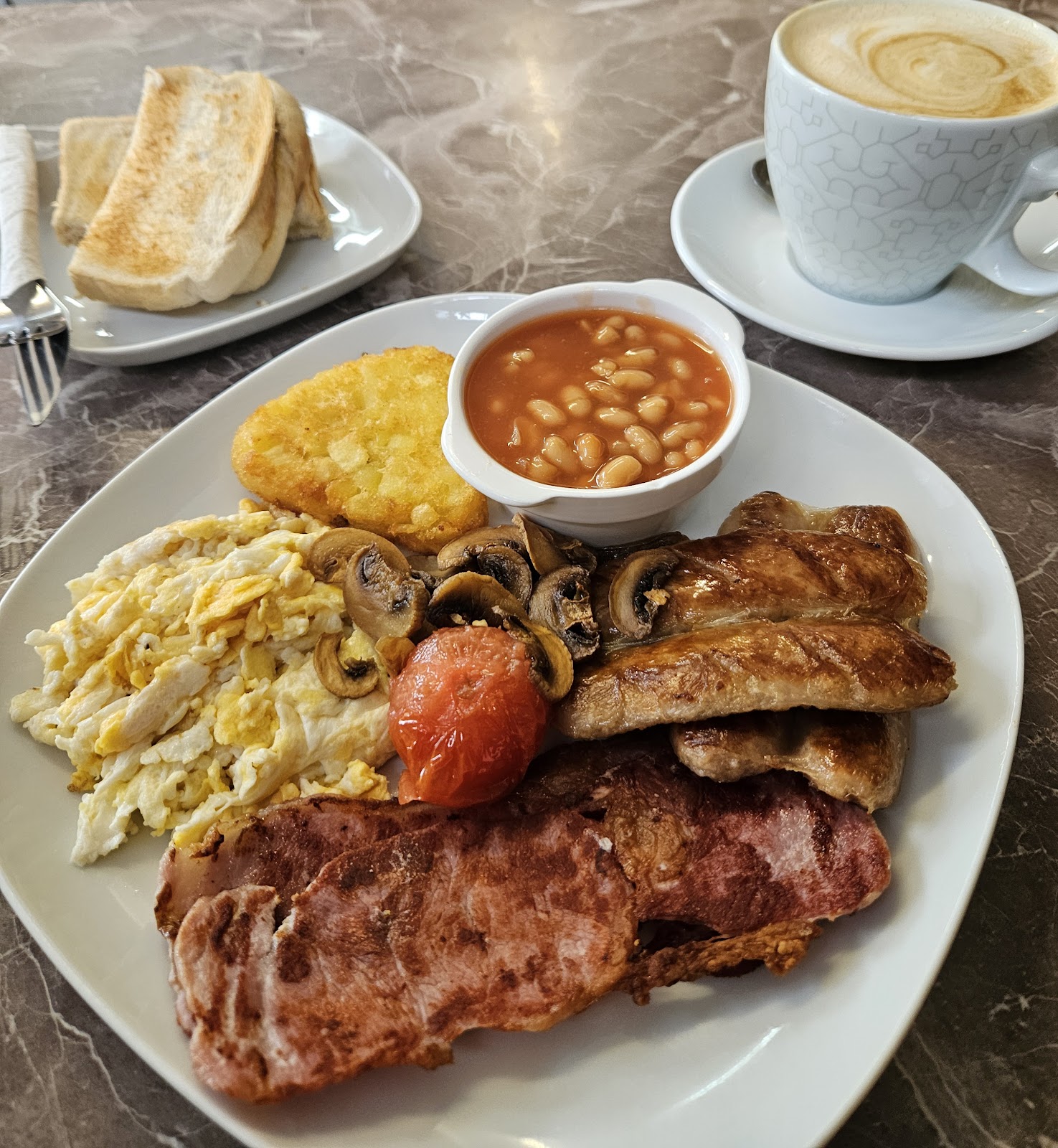 Inside Park Café Bury
