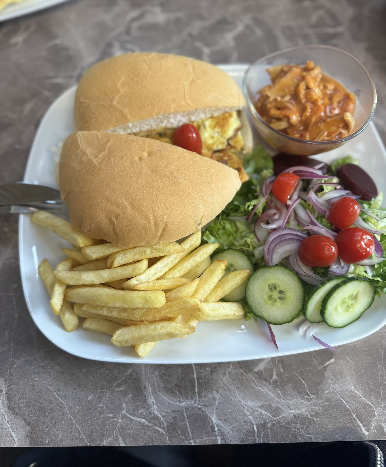 Park Café food serving
